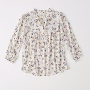 Abercrombie and Fitch Blouse Floral